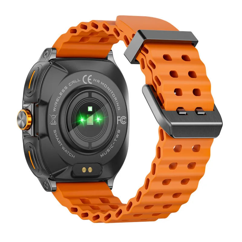 GT98 2-in-1 Smartwatch & TWS Earbuds – IP67 Waterproof, Blood Oxygen & Heart Rate Monitor