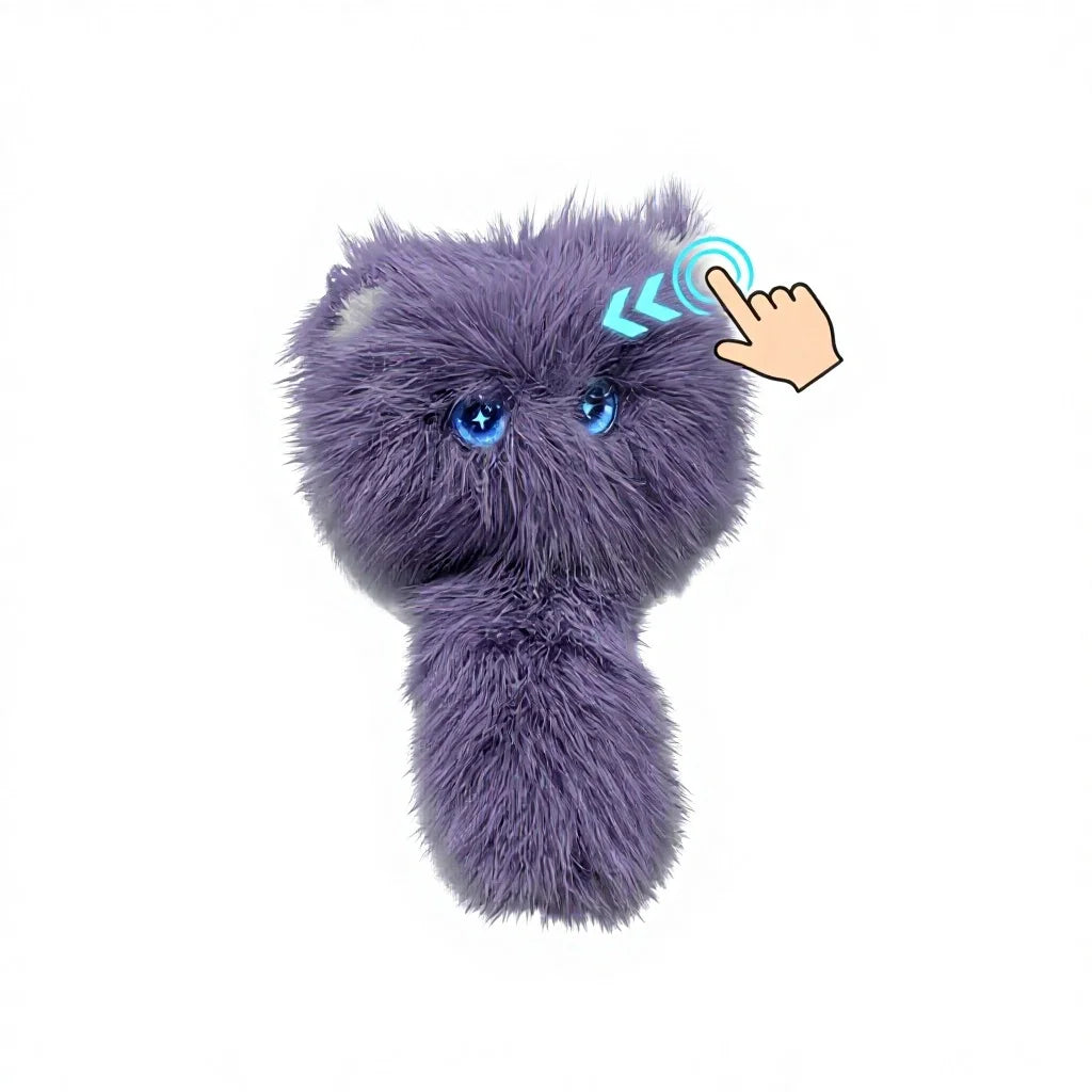 Ruiguan AI Plush Toy – Smart Talking Interactive Companion with LED Eyes & Storytelling