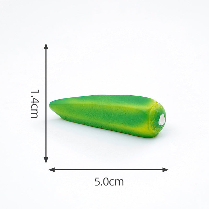 Mini Veggie Blind Bag Ornament – Cute Simulation Food DIY Desk & Hanging Decor