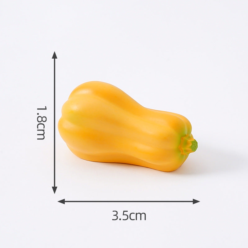 Mini Veggie Blind Bag Ornament – Cute Simulation Food DIY Desk & Hanging Decor