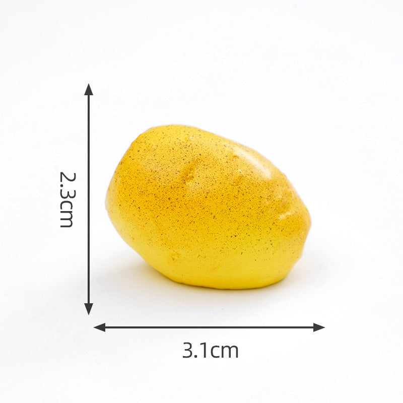 Mini Veggie Blind Bag Ornament – Cute Simulation Food DIY Desk & Hanging Decor