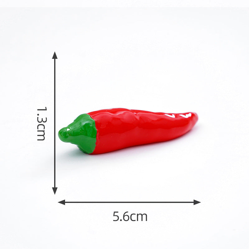 Mini Veggie Blind Bag Ornament – Cute Simulation Food DIY Desk & Hanging Decor