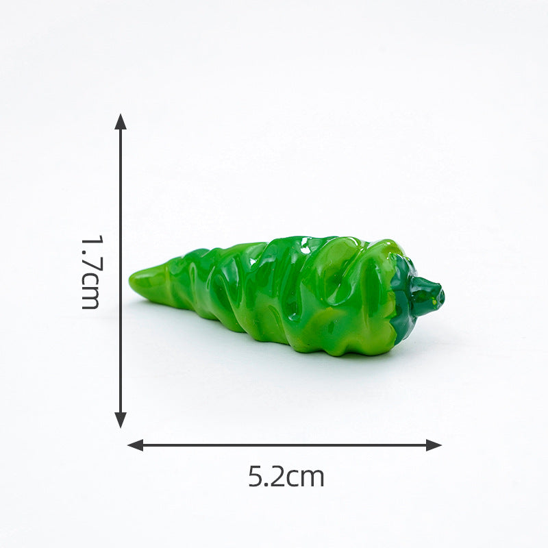 Mini Veggie Blind Bag Ornament – Cute Simulation Food DIY Desk & Hanging Decor