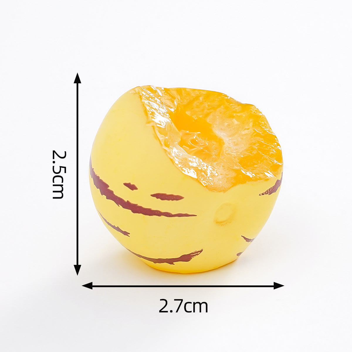 Mini Fruit Blind Bag Ornament – Simulation Peach & Lotus Mist Food Play Decor