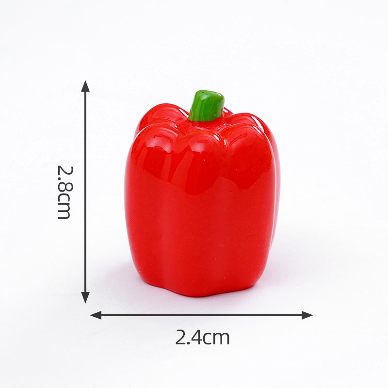 Mini Veggie Blind Bag Ornament – Cute Simulation Food DIY Desk & Hanging Decor