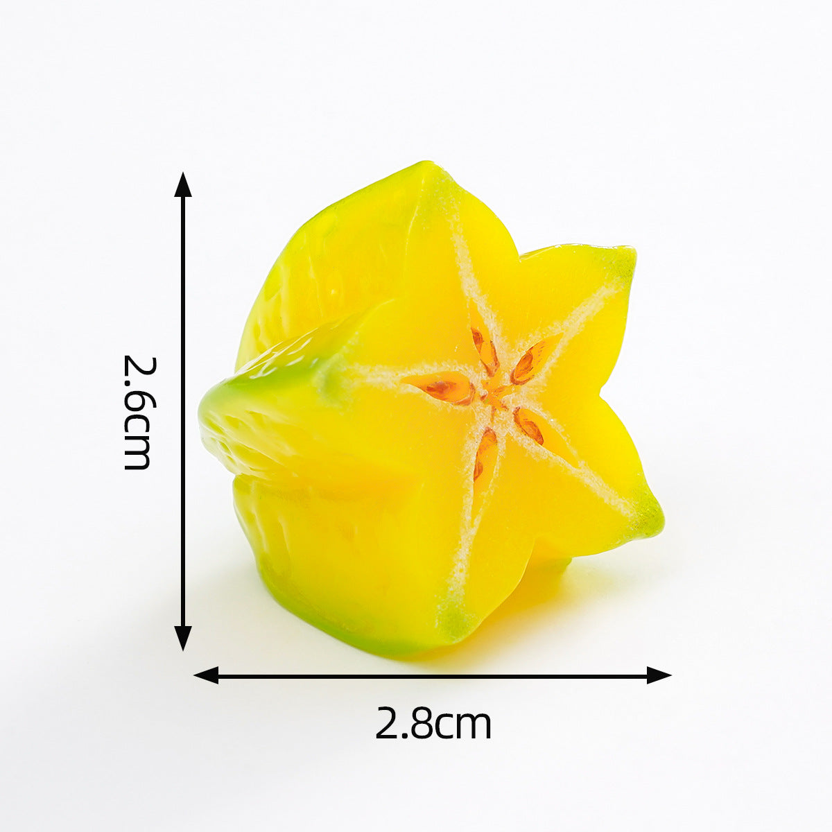 Mini Fruit Blind Bag Ornament – Simulation Peach & Lotus Mist Food Play Decor