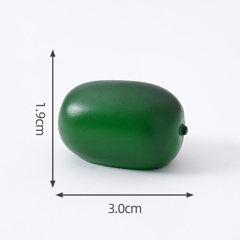 Mini Veggie Blind Bag Ornament – Cute Simulation Food DIY Desk & Hanging Decor