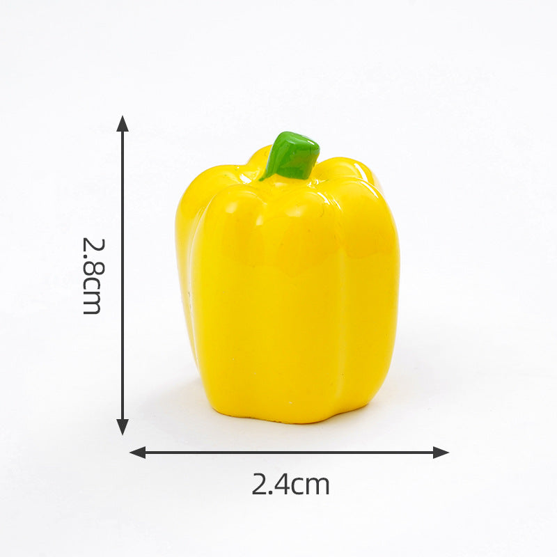 Mini Veggie Blind Bag Ornament – Cute Simulation Food DIY Desk & Hanging Decor