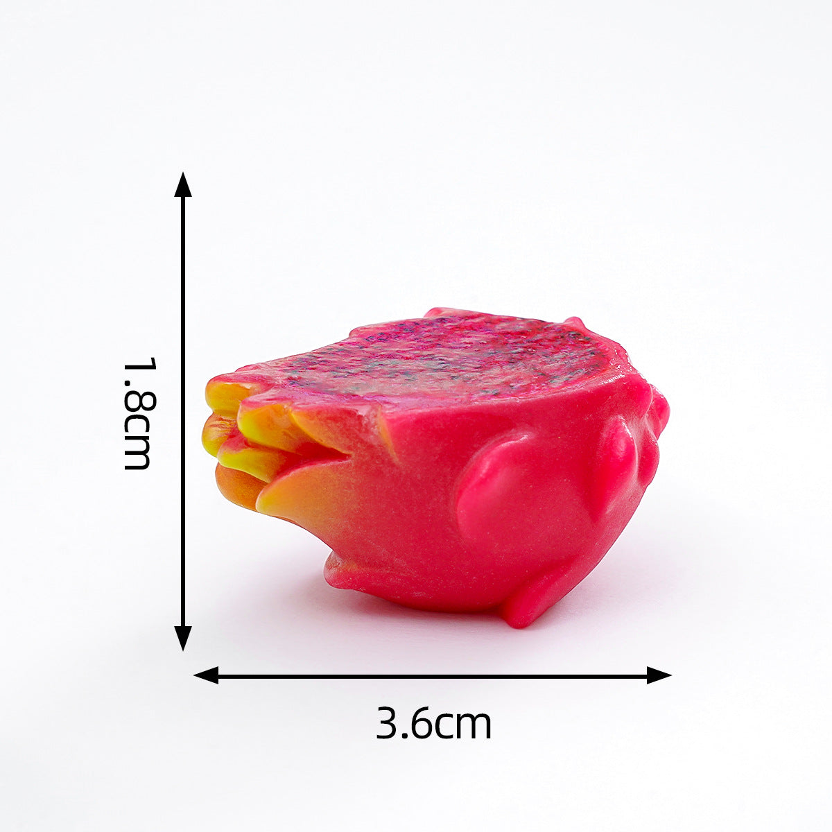 Mini Fruit Blind Bag Ornament – Simulation Peach & Lotus Mist Food Play Decor