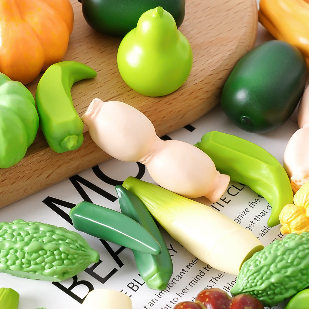 Mini Veggie Blind Bag Ornament – Cute Simulation Food DIY Desk & Hanging Decor