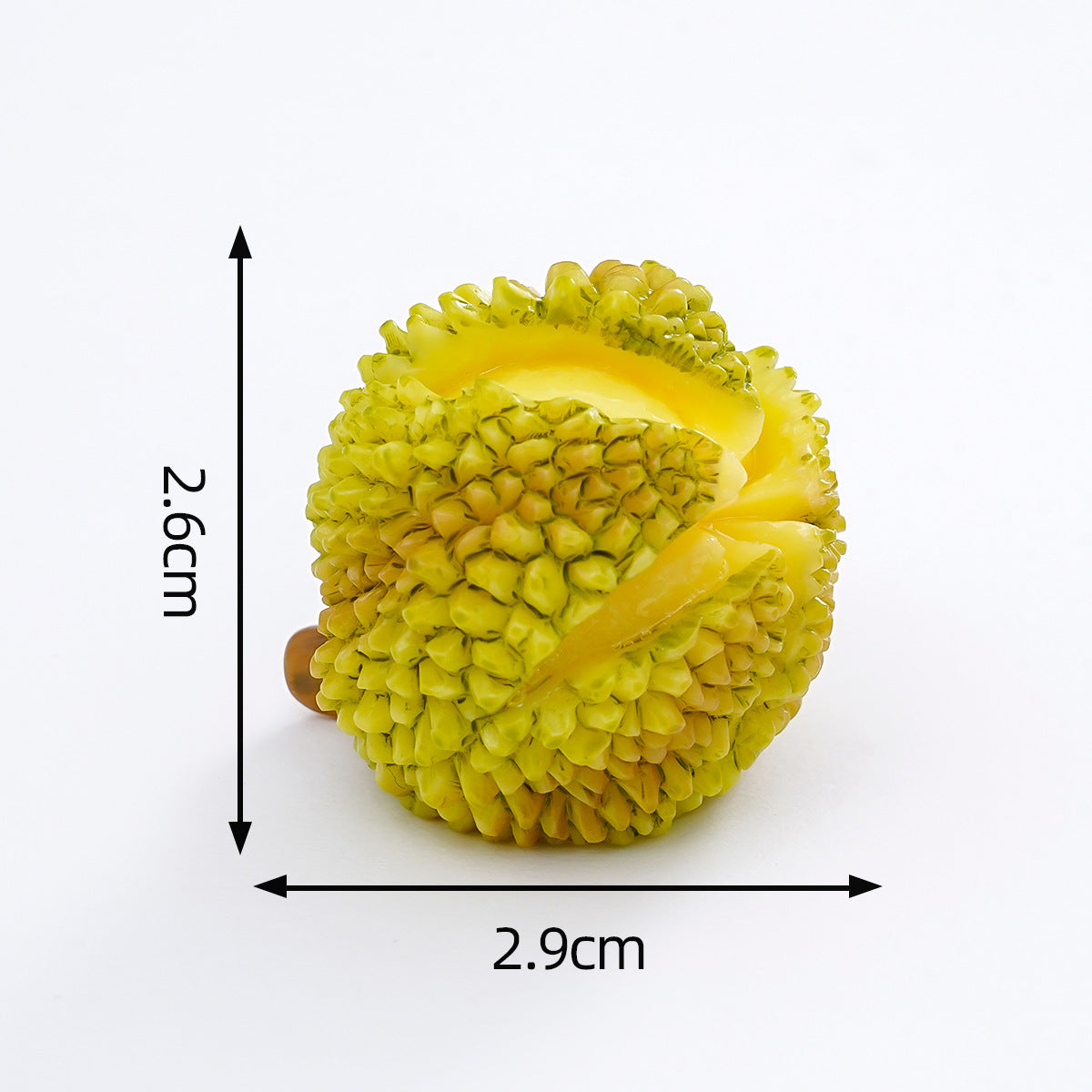 Mini Fruit Blind Bag Ornament – Simulation Peach & Lotus Mist Food Play Decor