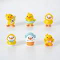 Raincoat Duck Blind Bag Ornament – Cute Guitar Yellow Duck DIY Desk & Car Decor