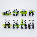 Cute Panda Blind Bag Ornament – Bamboo-Eating Panda DIY Desk & Car Decor
