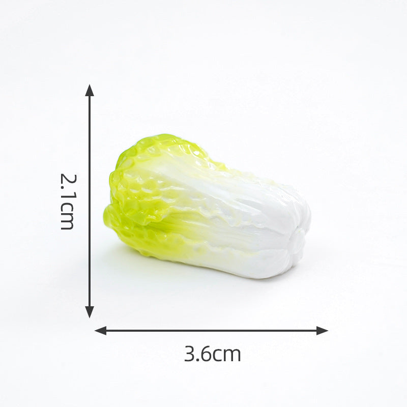 Mini Veggie Blind Bag Ornament – Cute Simulation Food DIY Desk & Hanging Decor
